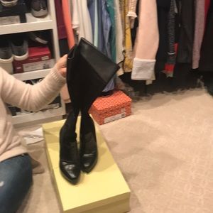 Black boots